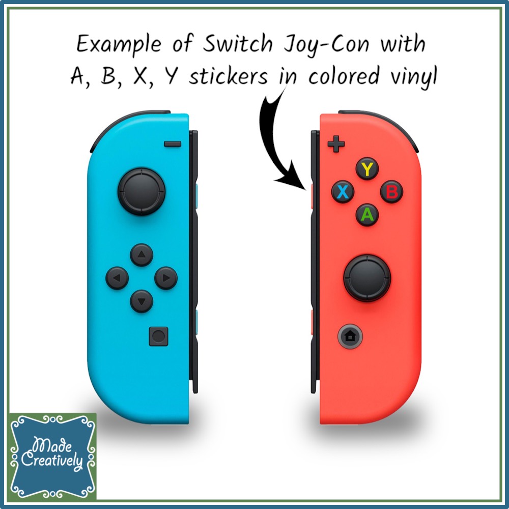 Fits Nintendo Switch Joy-Con controllers.